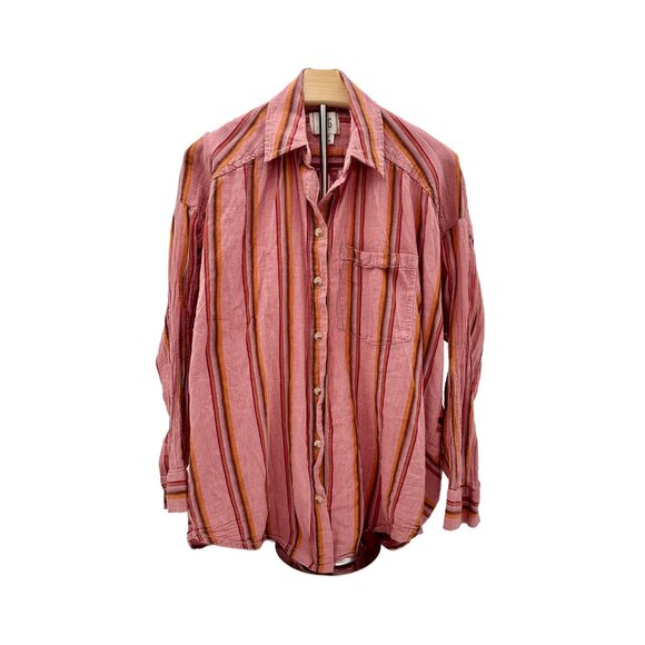 BDG Ryanny Oversized Button Down Shirt  Urban Outfitters Womens - Picture 3 of 4